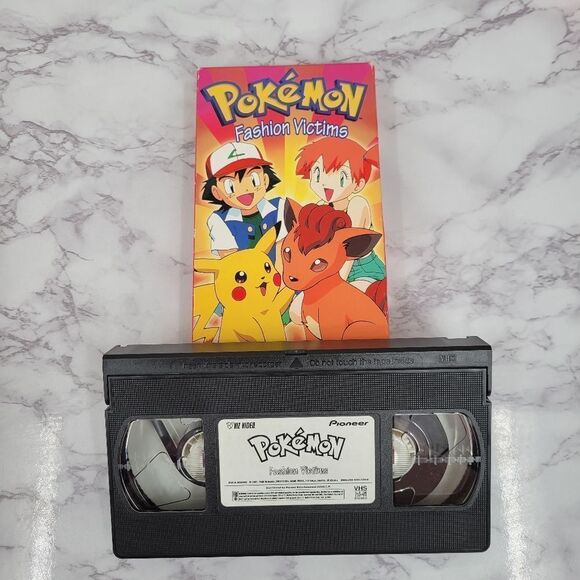 Pokemon 1997 1998 VHS Lot of 6 Tapes Blockbuster 90s Vintage Nostalgic - Picture 7 of 14